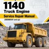 Caterpillar CAT 1140 Truck Engine Service Repair Manual (36B00001 and up)