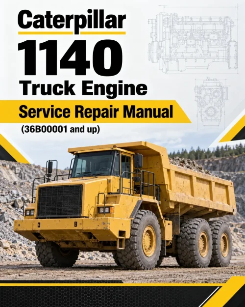 Caterpillar CAT 1140 Truck Engine Service Repair Manual (36B00001 and up) Caterpillar CAT 1140 Truck Engine Service Repair Manual (36B00001 and up)