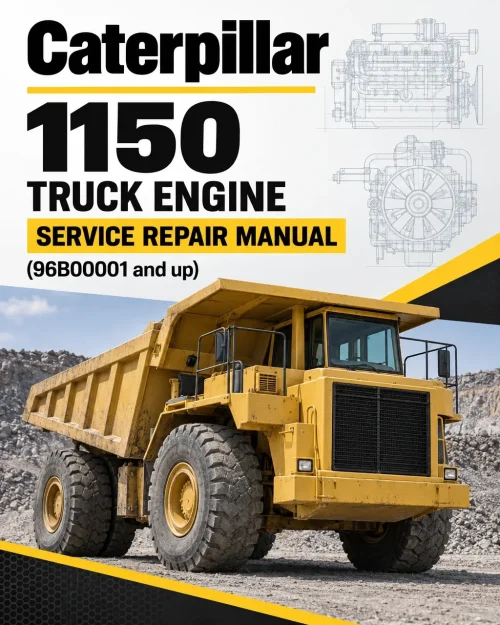 Caterpillar CAT 1150 Truck Engine Service Repair Manual (96B00001 and up) Caterpillar CAT 1150 Truck Engine Service Repair Manual (96B00001 and up)