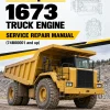 Caterpillar CAT 1673 Truck Engine Service Repair Manual (74B00001 and up)