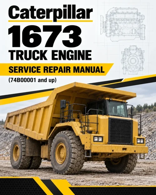 Caterpillar CAT 1673 Truck Engine Service Repair Manual (74B00001 and up) Caterpillar CAT 1673 Truck Engine Service Repair Manual (74B00001 and up)