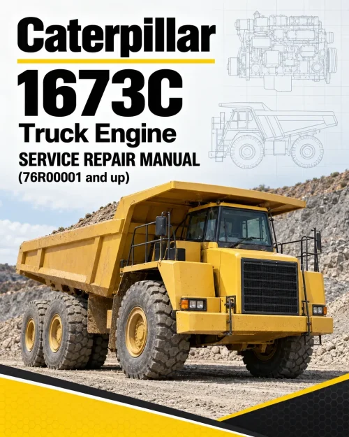 Caterpillar CAT 1673C Truck Engine Service Repair Manual (76R00001 and up) Caterpillar CAT 1673C Truck Engine Service Repair Manual (76R00001 and up)