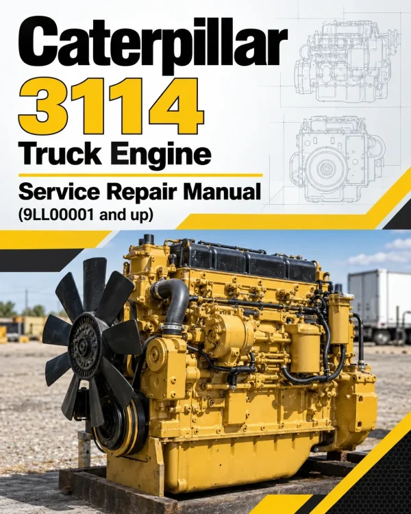 Caterpillar CAT 3114 Truck Engine Service Repair Manual (9LL00001 and up)