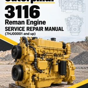 Caterpillar CAT 3116 Reman Engine Service Repair Manual (7HJ00001 and up) Caterpillar CAT 3116 Reman Engine Service Repair Manual (7HJ00001 and up)
