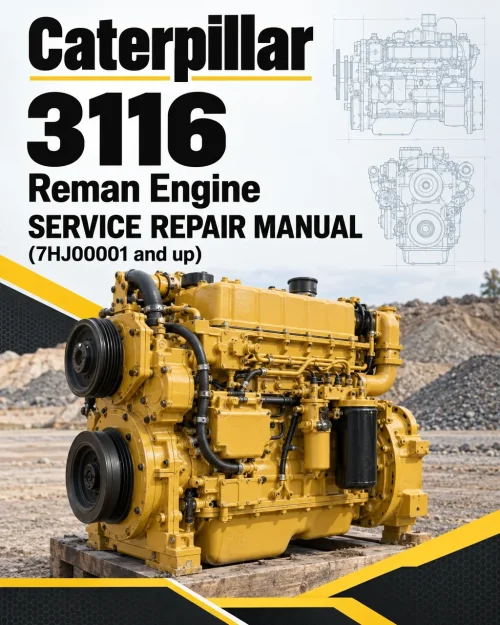 Caterpillar CAT 3116 Reman Engine Service Repair Manual (7HJ00001 and up) Caterpillar CAT 3116 Reman Engine Service Repair Manual (7HJ00001 and up)