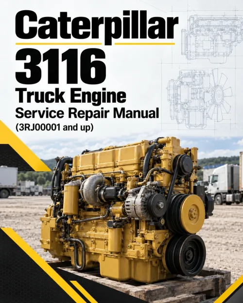Caterpillar CAT 3116 Truck Engine Service Repair Manual (3RJ00001 and up) Caterpillar CAT 3116 Truck Engine Service Repair Manual (3RJ00001 and up)