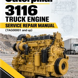 Caterpillar CAT 3116 Truck Engine Service Repair Manual (7AG00001 and up)