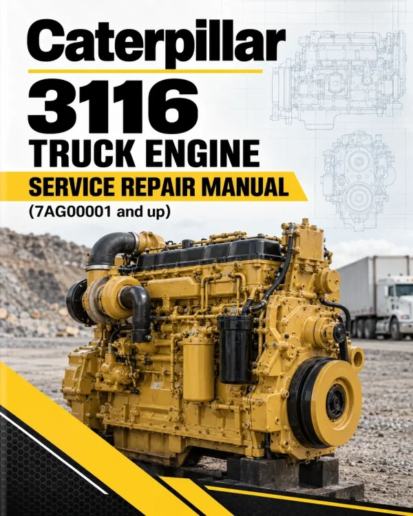 Caterpillar CAT 3116 Truck Engine Service Repair Manual (7AG00001 and up) Caterpillar CAT 3116 Truck Engine Service Repair Manual (7AG00001 and up)