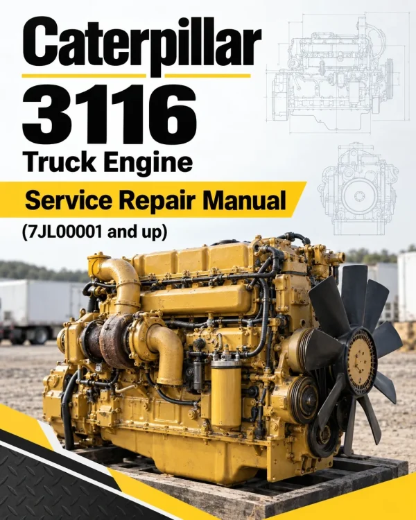 Caterpillar CAT 3116 Truck Engine Service Repair Manual (7JL00001 and up) Caterpillar CAT 3116 Truck Engine Service Repair Manual (7JL00001 and up)