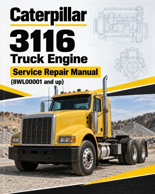 Caterpillar CAT 3116 Truck Engine Service Repair Manual (8WL00001 and up)