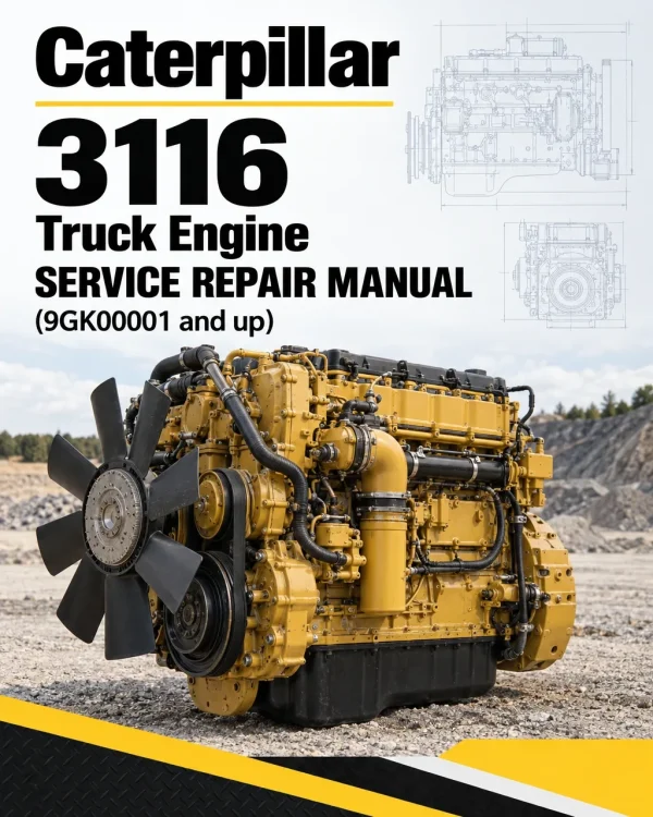 Caterpillar CAT 3116 Truck Engine Service Repair Manual (9GK00001 and up)