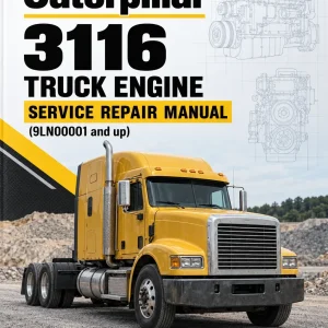 Caterpillar CAT 3116 Truck Engine Service Repair Manual (9LN00001 and up)