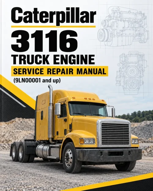 Caterpillar CAT 3116 Truck Engine Service Repair Manual (9LN00001 and up)
