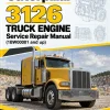Caterpillar CAT 3126 Truck Engine Service Repair Manual (1BW00001 and up)