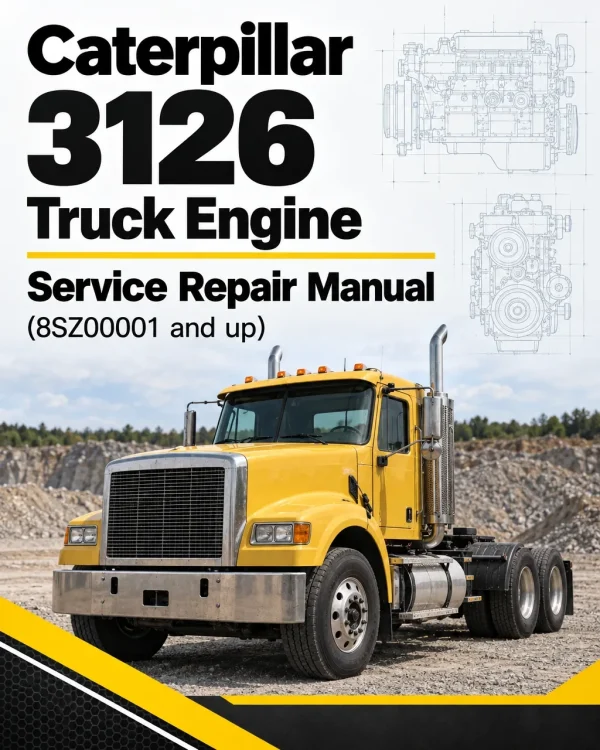 Caterpillar CAT 3126 Truck Engine Service Repair Manual (8SZ00001 and up) Caterpillar CAT 3126 Truck Engine Service Repair Manual (8SZ00001 and up)