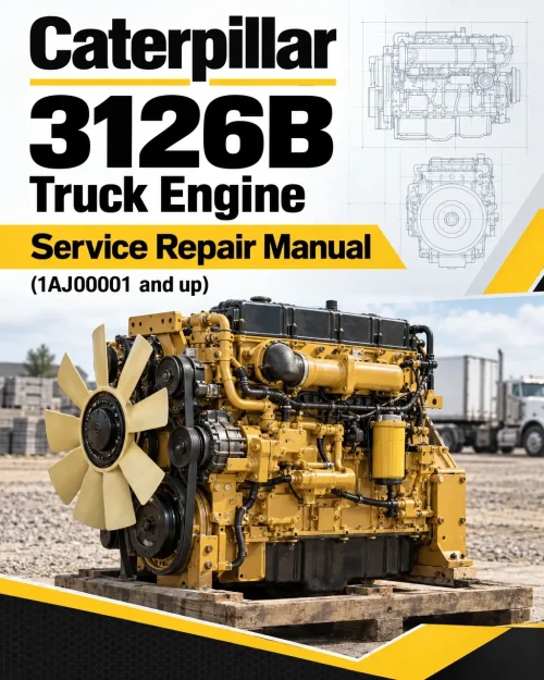 Caterpillar CAT 3126B Truck Engine Service Repair Manual (1AJ00001 and up) Caterpillar CAT 3126B Truck Engine Service Repair Manual (1AJ00001 and up)