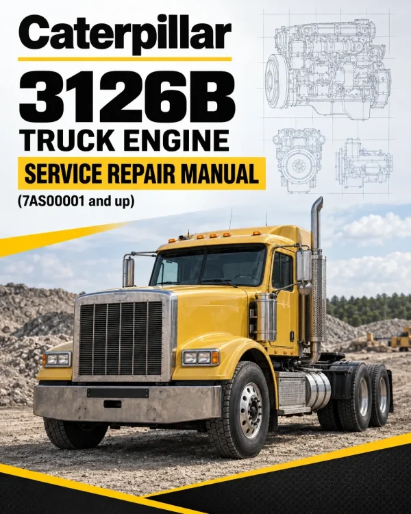 Caterpillar CAT 3126B Truck Engine Service Repair Manual (7AS00001 and up) Caterpillar CAT 3126B Truck Engine Service Repair Manual (7AS00001 and up)