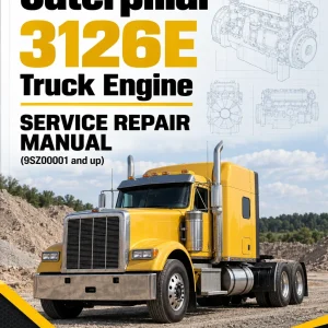 Caterpillar CAT 3126E Truck Engine Service Repair Manual (9SZ00001 and up)