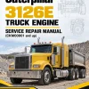 Caterpillar CAT 3126E Truck Engine Service Repair Manual (CKM00001 and up)