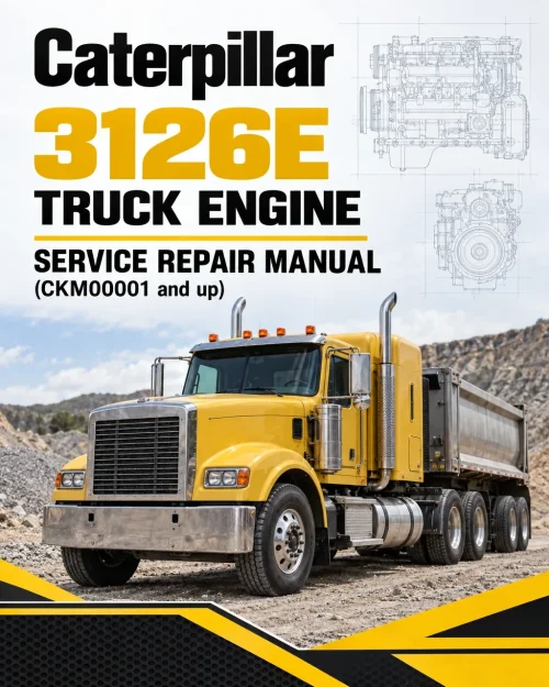 Caterpillar CAT 3126E Truck Engine Service Repair Manual (CKM00001 and up) Caterpillar CAT 3126E Truck Engine Service Repair Manual (CKM00001 and up)