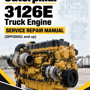 Caterpillar CAT 3126E Truck Engine Service Repair Manual (DPF00001 and up) Caterpillar CAT 3126E Truck Engine Service Repair Manual (DPF00001 and up)