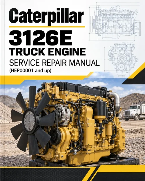 Caterpillar CAT 3126E Truck Engine Service Repair Manual (HEP00001 and up) Caterpillar CAT 3126E Truck Engine Service Repair Manual (HEP00001 and up)