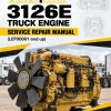 Caterpillar CAT 3126E Truck Engine Service Repair Manual (LEF00001 and up)