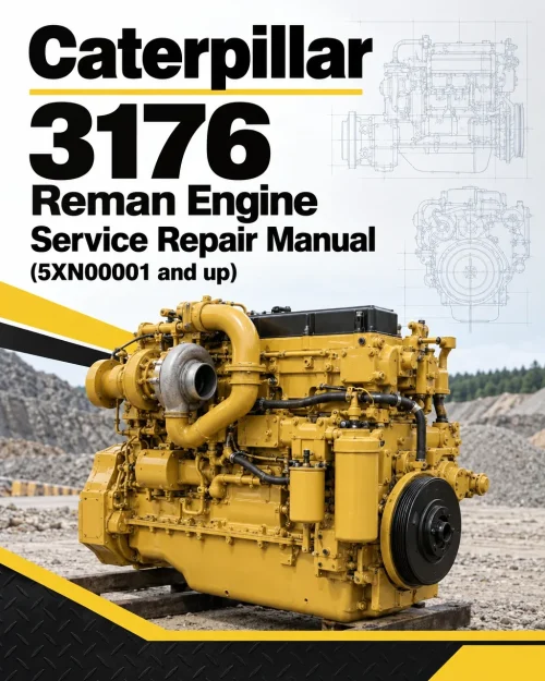 Caterpillar CAT 3176 Reman Engine Service Repair Manual (5XN00001 and up) Caterpillar CAT 3176 Reman Engine Service Repair Manual (5XN00001 and up)