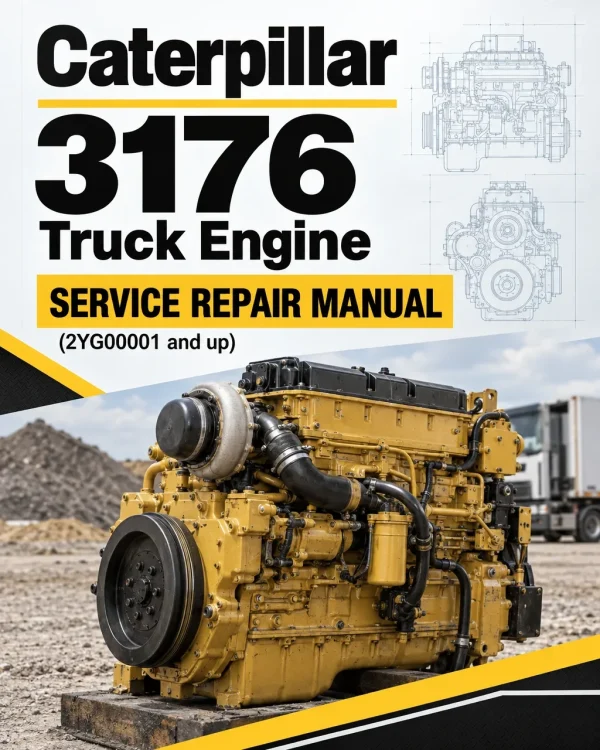 Caterpillar CAT 3176 Truck Engine Service Repair Manual (2YG00001 and up)