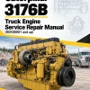 Caterpillar CAT 3176B Truck Engine Service Repair Manual (9CK00001 and up)