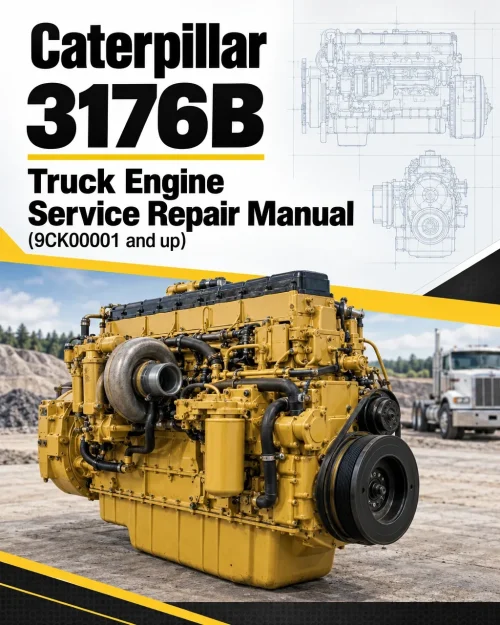 Caterpillar CAT 3176B Truck Engine Service Repair Manual (9CK00001 and up) Caterpillar CAT 3176B Truck Engine Service Repair Manual (9CK00001 and up)