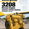 Caterpillar CAT 3208 Reman Engine Service Repair Manual (62W00001 and up) Caterpillar CAT 3208 Reman Engine Service Repair Manual (62W00001 and up)