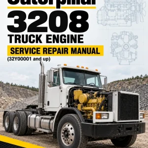 Caterpillar CAT 3208 Truck Engine Service Repair Manual (32Y00001 and up)