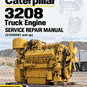 Caterpillar CAT 3208 Truck Engine Service Repair Manual (51Z00001 and up)