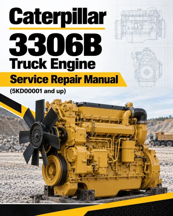 Caterpillar CAT 3306B Truck Engine Service Repair Manual (5KD00001 and up) Caterpillar CAT 3306B Truck Engine Service Repair Manual (5KD00001 and up)