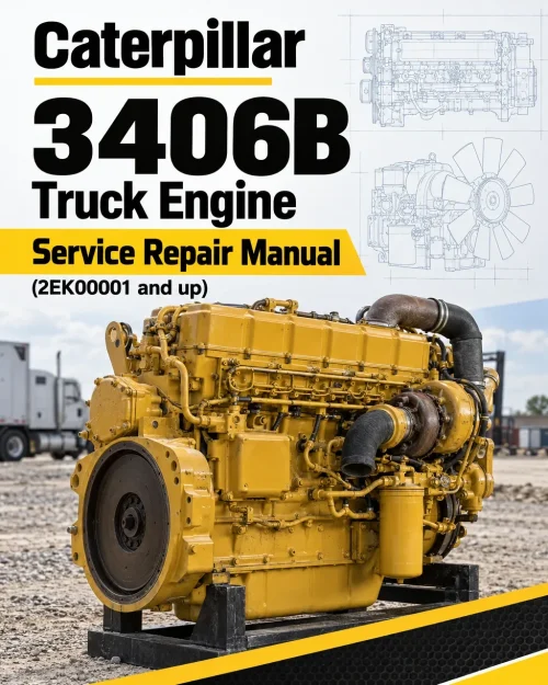 Caterpillar CAT 3406B Truck Engine Service Repair Manual (2EK00001 and up) Caterpillar CAT 3406B Truck Engine Service Repair Manual (2EK00001 and up)