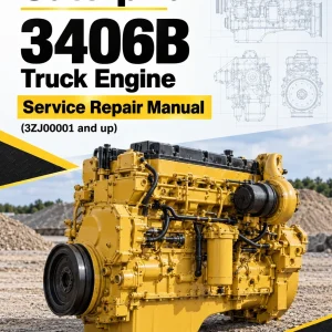 Caterpillar CAT 3406B Truck Engine Service Repair Manual (3ZJ00001 and up)