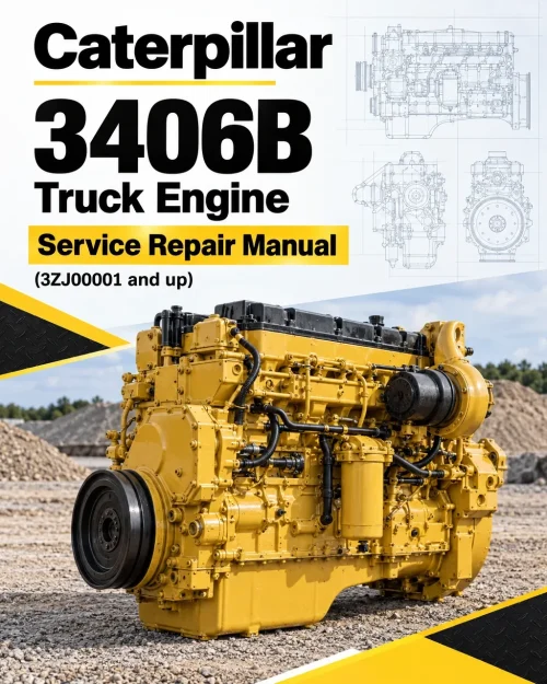 Caterpillar CAT 3406B Truck Engine Service Repair Manual (3ZJ00001 and up) Caterpillar CAT 3406B Truck Engine Service Repair Manual (3ZJ00001 and up)