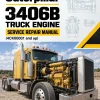 Caterpillar CAT 3406B Truck Engine Service Repair Manual (4CK00001 and up)