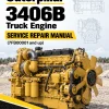 Caterpillar CAT 3406B Truck Engine Service Repair Manual (7FB00001 and up)