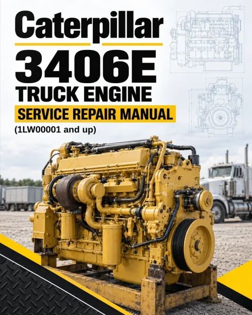 Caterpillar CAT 3406E Truck Engine Service Repair Manual (1LW00001 and up) Caterpillar CAT 3406E Truck Engine Service Repair Manual (1LW00001 and up)