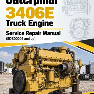 Caterpillar CAT 3406E Truck Engine Service Repair Manual (5DS00001 and up)