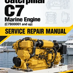 Caterpillar CAT C7 Marine Engine Service Repair Manual (C7B00001 and up)