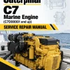 Caterpillar CAT C7 Marine Engine Service Repair Manual (C7D00001 and up)