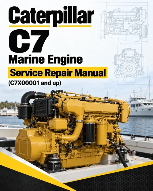 Caterpillar CAT C7 Marine Engine Service Repair Manual (C7X00001 and up) Caterpillar CAT C7 Marine Engine Service Repair Manual (C7X00001 and up)
