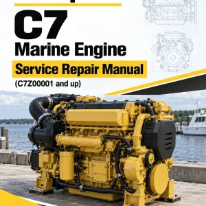 Caterpillar CAT C7 Marine Engine Service Repair Manual (C7Z00001 and up)