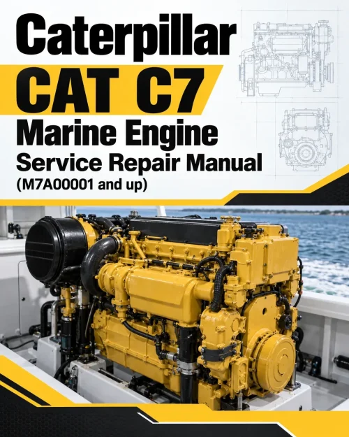 Caterpillar CAT C7 Marine Engine Service Repair Manual (M7A00001 and up) Caterpillar CAT C7 Marine Engine Service Repair Manual (M7A00001 and up)