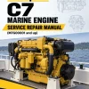 Caterpillar CAT C7 Marine Engine Service Repair Manual (M7G00001 and up) Caterpillar CAT C7 Marine Engine Service Repair Manual (M7G00001 and up)