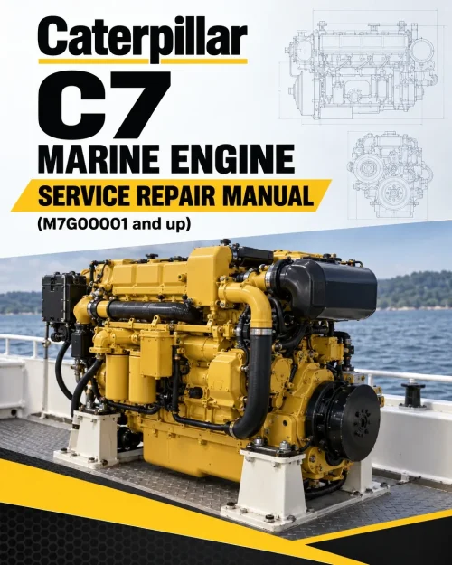Caterpillar CAT C7 Marine Engine Service Repair Manual (M7G00001 and up) Caterpillar CAT C7 Marine Engine Service Repair Manual (M7G00001 and up)