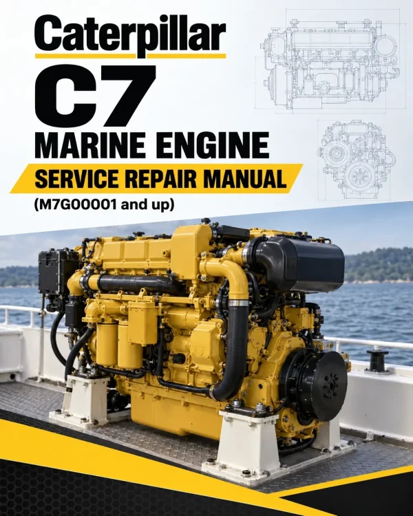 Caterpillar CAT C7 Marine Engine Service Repair Manual (M7G00001 and up) Caterpillar CAT C7 Marine Engine Service Repair Manual (M7G00001 and up)